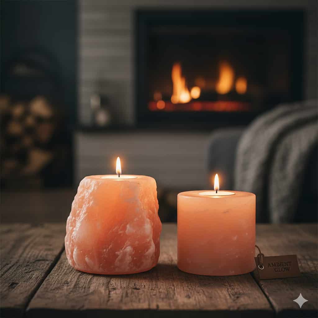 Salt Candle Holders