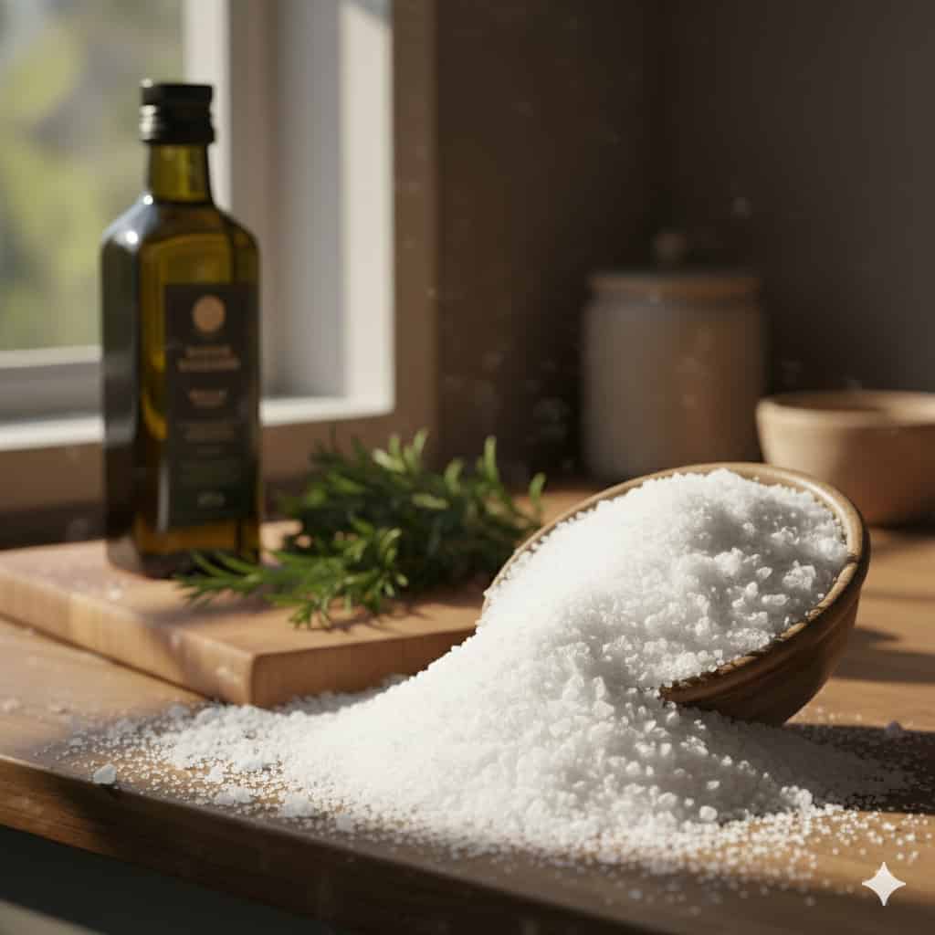 White Salt Powder